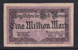 Weimarer Republik, Sachsen, 1 Million Mark Meerane Stadt, -