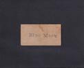 Deutsches Reich, Sachsen 1 Mark Niederwiesa, Gemeinde, Karton Farbe grauweiß, Stempel 29mm, -