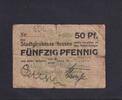 Weimarer Republik, Sachsen 50 Pfennig Nossen Chemnitzer Bankverein, -