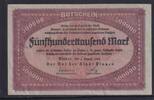 Deutsches Reich, Sachsen, 500000 Mark Plauen Amtshauptmannschaft, Papier dunkler, -