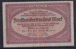 Deutsches Reich, Sachsen, 500000 Mark Plauen Amtshauptmannschaft, Papier dunkler, -