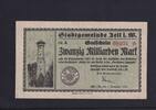 Weimarer Republik, Baden, 20 Milliarden Mark Zell i.W. Stadtgemeinde, -