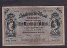 Länderbanknote Sachsen, Sächsische Bank, 100 Mark Dresden, KN 7stellig, Ser. XXIII, -