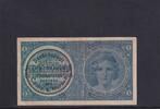 Drittes Reich, Böhmen und Mähren, 1 Krone Ro.556b, ZWK-7b, Serie: A 029, mit Maschinenstempel, -