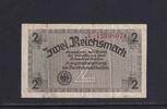 Deutsches Reich, Drittes Reich, 2 Reichsmark Ro.552b, ZWK-3b, Reichskreditkasse, KN 8 stellig, -