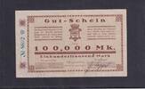 Weimarer Republik, Bayern, 100000 Mark Klingenberg am Main, Stadt, -