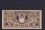 Deutsches Reich, Baden, 500000 Mark Badische Bank Mannheim, -