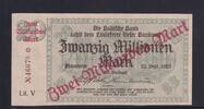 Deutsches Reich, Baden, 2 Milliarden Mark auf 20 Millionen Mark, Badische Bank Mannheim, -