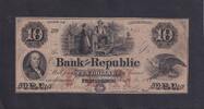 USA, Konföderierte Staaten, 10 Dollars Rhode-Islands, Providence, -
