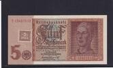 Deutschland, Sowjetische Besatzungszone, 5 Reichsmark R.333b, SBZ-4b, KN 8 stellig, -