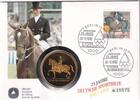 Deutschland, Bundesrepublik, Numisbrief Josef Neckermann Deutsche Sporthilfe, -