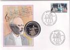 Deutschland, Bundesrepublik, Numisbrief Peter Tschaikowski, -