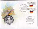 Deutschland, Bundesrepublik, Numisbrief Deutsche Einheit, mit Silbermedaille, -