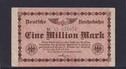 Weimarer Republik, Reichsbahn, Berlin, 1 Million Mark Serie: M, -