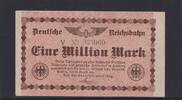 Weimarer Republik, Reichsbahn, Berlin, 1 Million Mark Serie: Y, -