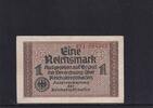 Drittes Reich, Reichskreditkasse, 1 Reichsmark Ro.551a, ZWK-2a, mit Prägestempel, Serie: 271, -