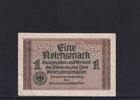 Drittes Reich, Reichskreditkasse, 1 Reichsmark Ro.551a, ZWK-2a, mit Prägestempel, Serie: 61, -