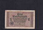 Drittes Reich, Reichskreditkasse, 1 Reichsmark Ro.551a, ZWK-2a, mit Prägestempel, Serie: 83, -