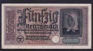 Drittes Reich Reichskreditkasse, 50 Reichsmark Ro.556a, ZWK-6a, Serie: A, -
