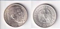 Deutsches Reich, Drittes Reich, 5 Reichsmark Paul von Hindenburg, -
