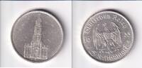 Deutsches Reich, Drittes Reich, 5 Reichsmark Garnisonkirche Potsdam, -