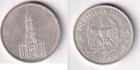 Deutsches Reich, Drittes Reich, 5 Reichsmark Garnisonkirche Potsdam, -