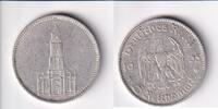 Deutsches Reich, Drittes Reich, 5 Reichsmark Garnisonkirche Potsdam, -