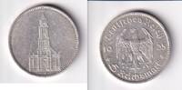 Deutsches Reich, Drittes Reich, 5 Reichsmark Garnisonkirche Potsdam, -