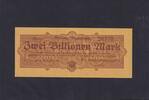 Weimarer Republik, Reichsbahn, 2 Billionen Mark Reichsverkehrsminister Berlin, Serie HR, -
