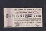 Weimarer Republik, Reichsbahn, 100 Millionen Mark Reichsbahndirektion Altona, -