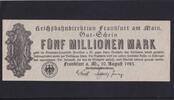 Weimarer Republik, Reichsbahn, 5 Millionen Mark Reichsbahndirektion Frankfurt/Main, -