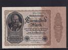1000 Mark 1922 Weimarer Republik, Reichsbank, Ro.81bb, DEU-92d 2, Firmendruck FZ: B, mit Bogenwasserzeichen 2, leicht gebraucht II+,