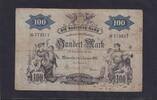 Deutsches Reich, Badische Bank, 100 Mark Mannheim, Badische Bank, BAD-5b, mit Druckfirma, -