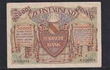 Deutsches Reich, Badische Bank, 10000 Mark Mannheim, Badische Bank, BAD-9b, mit Serie: C, -