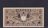 Deutsches Reich, Badische Bank, 500000 Mark Mannheim, Badische Bank, BAD-10, Serie: S, -