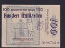 Weimarer Republik, Baden, Ettlingen, 100 Milliarden Mark Gemeinderat Ettlingen, -