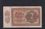 Deutschland, DDR, 2 Mark Ro.341e, DDR-3b, KN 7 stellig, Serie: AS, -