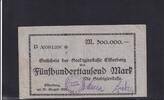 Weimarer Republik, Sachsen, 500000 Mark Elsterberg Stadt-Girokasse, -