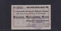 Weimarer Republik, Sachsen, 20 Milliarden Mark Erlbach, Gemeinde, -