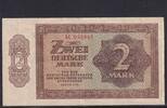 Deutschland, DDR, 2 Mark KN 6 stellig Serie: AC, -
