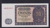 Deutschland, DDR, 20 Mark Ro.351a, DDR-13a, Serie: ED, -