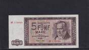 Deutschland, DDR, 5 Mark Ro.354a, DDR-16a, Serie: KF, -