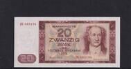 Deutschland, DDR, 20 Mark Ro.356b, DDR-18b, Serie: ZU, Ersatznote, -
