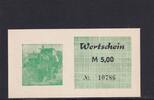 Deutschland, DDR, 5,00 M Wertschein LPG-Geld, blanko, ohne Ort, -