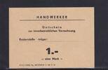 Deutschland, DDR, 1,- Mark Wertschein LPG-Geld, blanko, ohne Ort, -