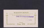Deutschland, DDR, 1 DM LPG-Geld, LPG Nackel, -