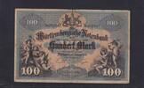 Württemberg, 100 Mark Württembergische Notenbank Stuttgart, -