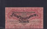 Württemberg, 5 Millionen Mark Württembergische Notenbank Stuttgart, -
