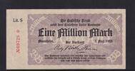 Baden, 1 Million Mark Mannheim, Badische Bank, -