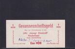 Deutschland, DDR, 1 MDN LPG-Geld, LPG Neuholland, mit Stempel,, -